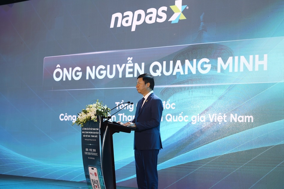 Ông Nguyễn Quang Minh - TGĐ NAPAS