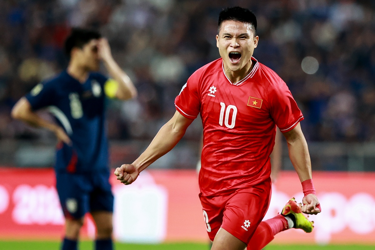 Tuấn Hải tỏa sáng trong trận chung kết lượt về AFF Cup 2024 trên đất Thái Lan.