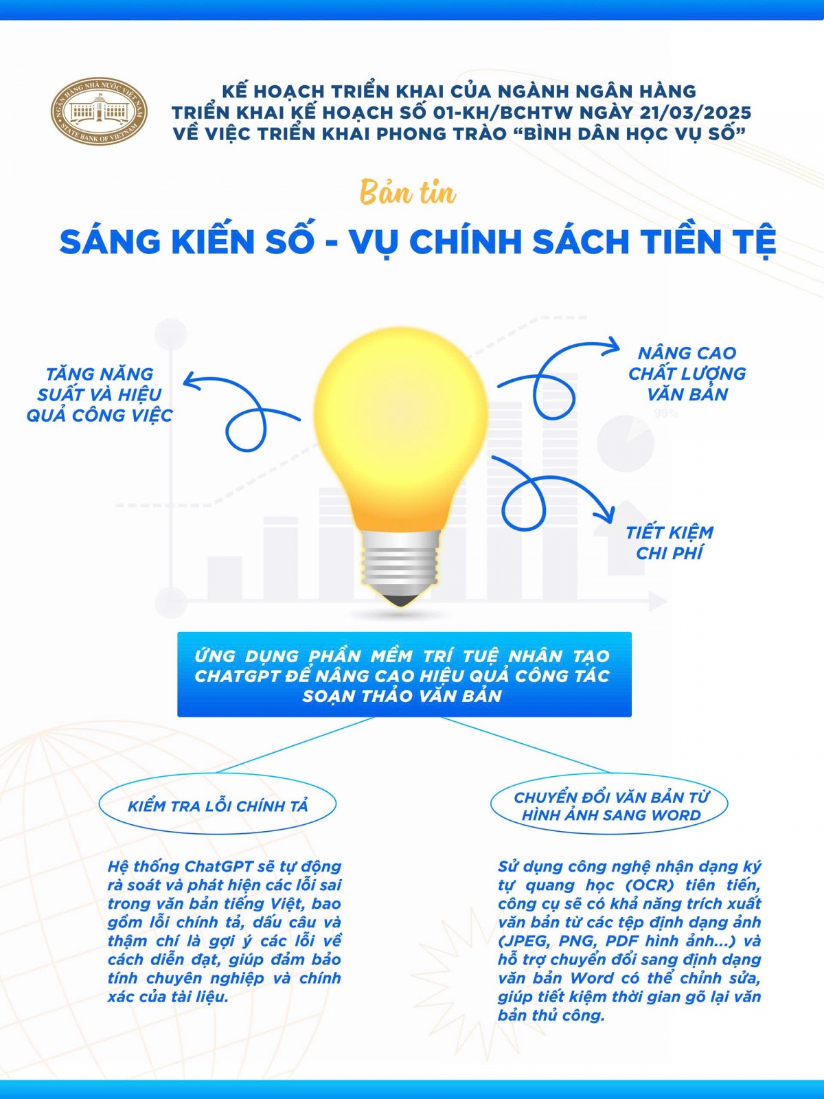 Vụ Chính sách tiền tệ tiên phong trong thi đua đổi mới sáng tạo và chuyển đổi số Vụ Chính sách tiền tệ tiên phong trong thi đua đổi mới sáng tạo và chuyển đổi số