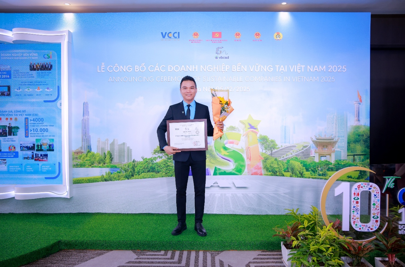 Herbalife Việt Nam được vinh danh Top 100 Doanh nghiệp Bền vững Việt Nam 2025 Herbalife Việt Nam được vinh danh Top 100 Doanh nghiệp Bền vững Việt Nam 2025