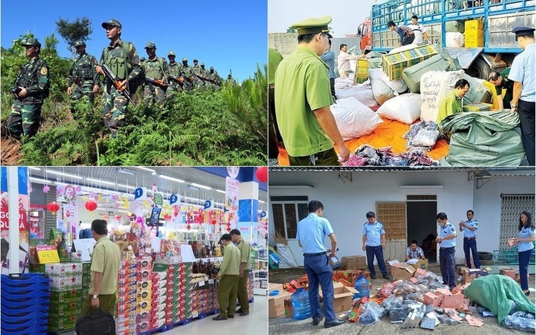 Đẩy lùi, tiến tới chấm dứt tình trạng buôn lậu, hàng giả Đẩy lùi, tiến tới chấm dứt tình trạng buôn lậu, hàng giả