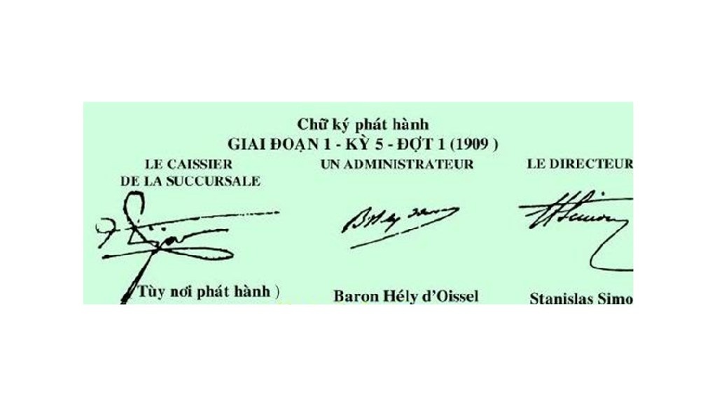 Tiền giấy phát hành giai đoạn 1875-1923: Phát hành kỳ 5 (1909 - 1925)