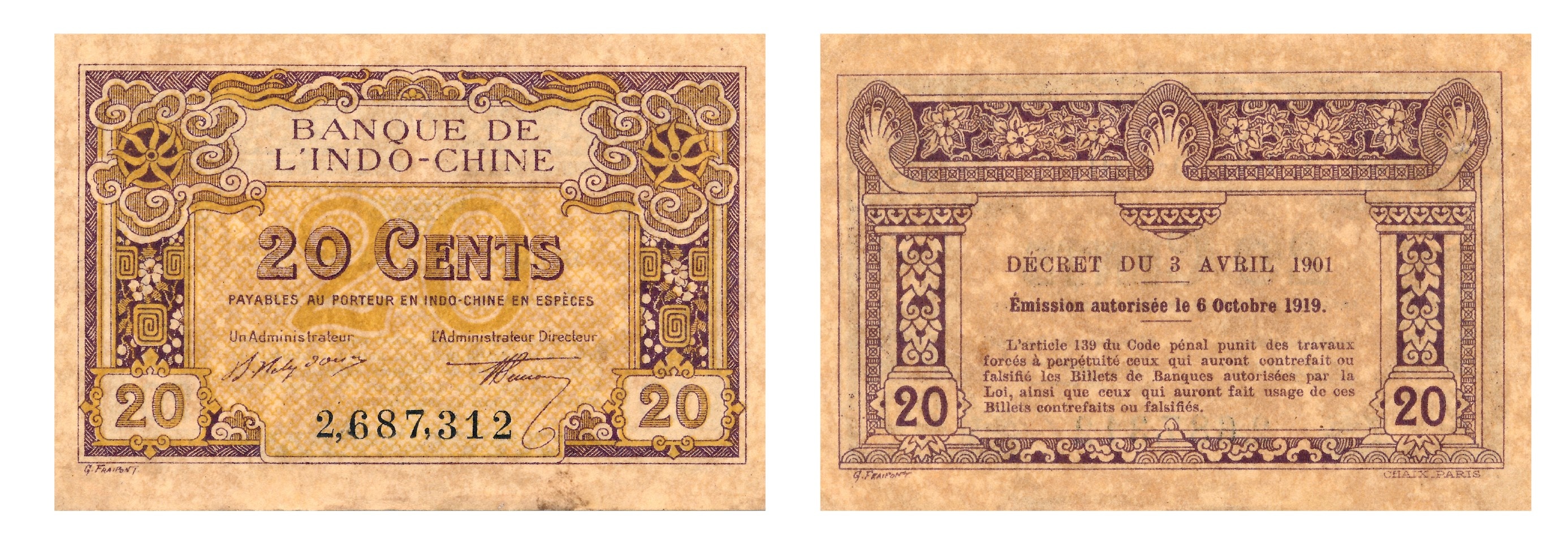 Tiền giấy phát hành giai đoạn 1875-1923: Phát hành kỳ 6