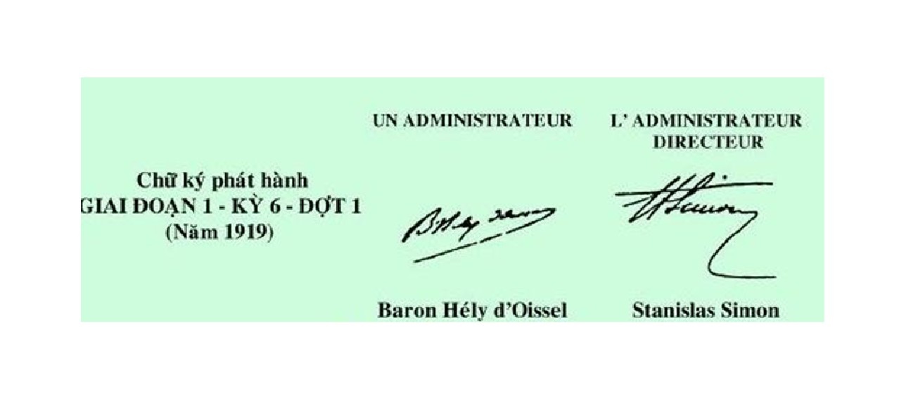 Tiền giấy phát hành giai đoạn 1875-1923: Phát hành kỳ 6