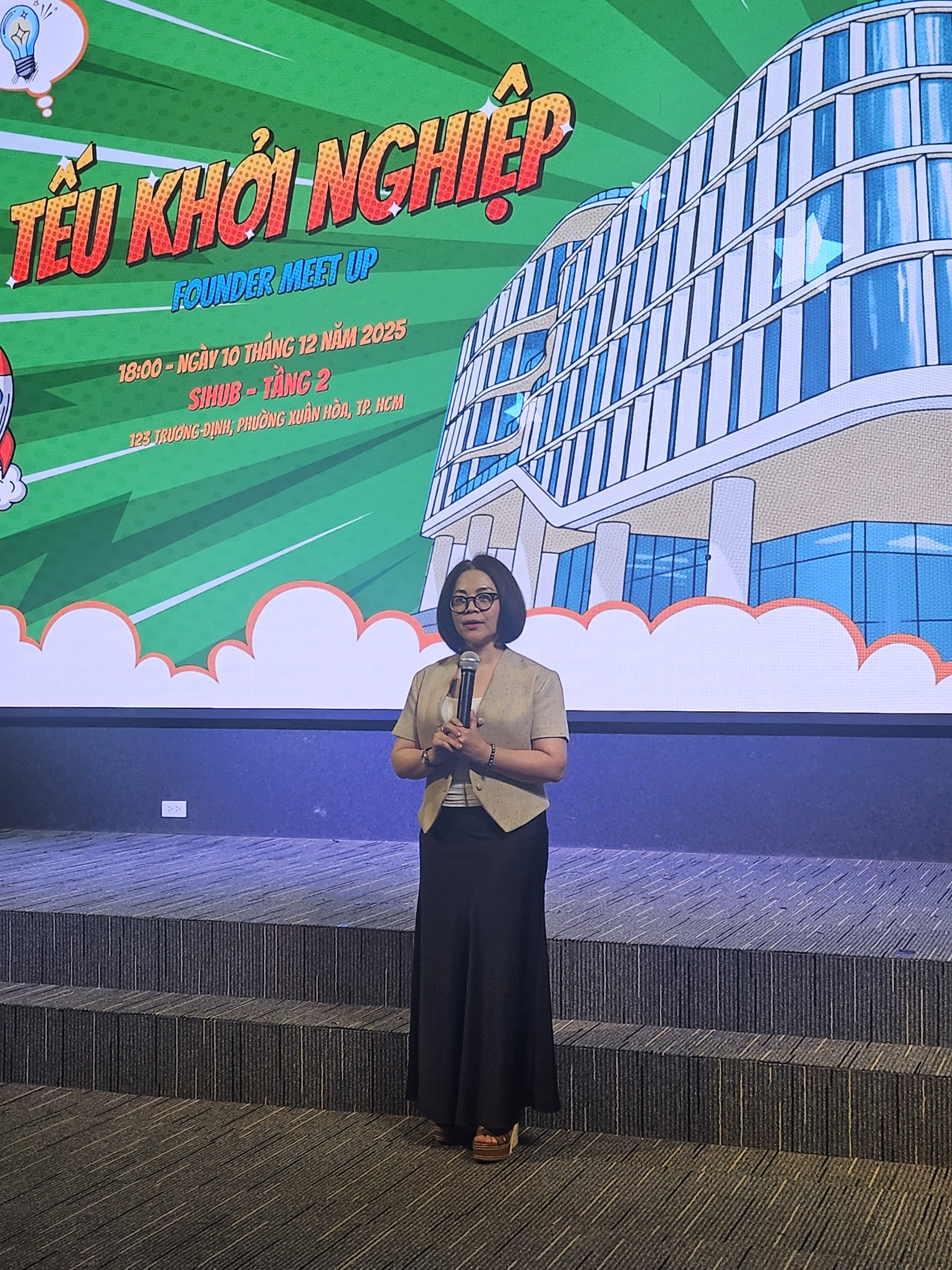 Lê Thị Bé Ba - Phó Giám Đốc Trung tâm Ứng dụng Tiến bộ Khoa học và Công nghệ Thành phố Hồ Chí Minh Lê Thị Bé Ba - Phó Giám Đốc Trung tâm Ứng dụng Tiến bộ Khoa học và Công nghệ Thành phố Hồ Chí Minh