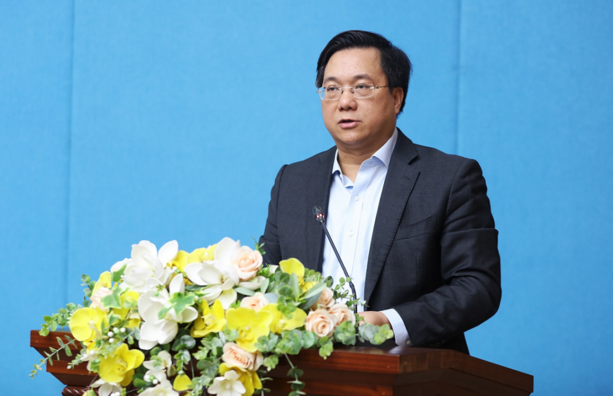 Chủ tịch UBND tỉnh Phú Thọ: Chúng tôi cam kết bảo đảm môi trường đầu tư an toàn, minh bạch. Ảnh Đức Hiền.