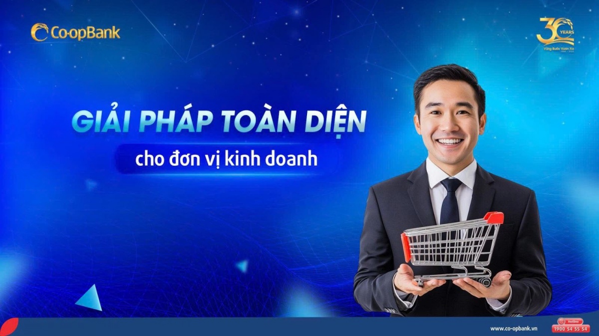 Co-opBank đồng hành cùng hộ kinh doanh trong kỷ nguyên số Co-opBank đồng hành cùng hộ kinh doanh trong kỷ nguyên số