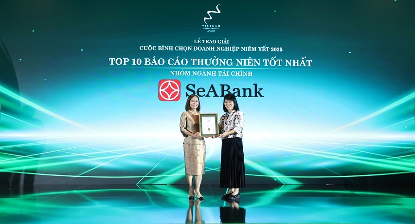 SeABank_Top 10 Báo cáo thường niên tốt nhất nhóm ngành tài chính 1