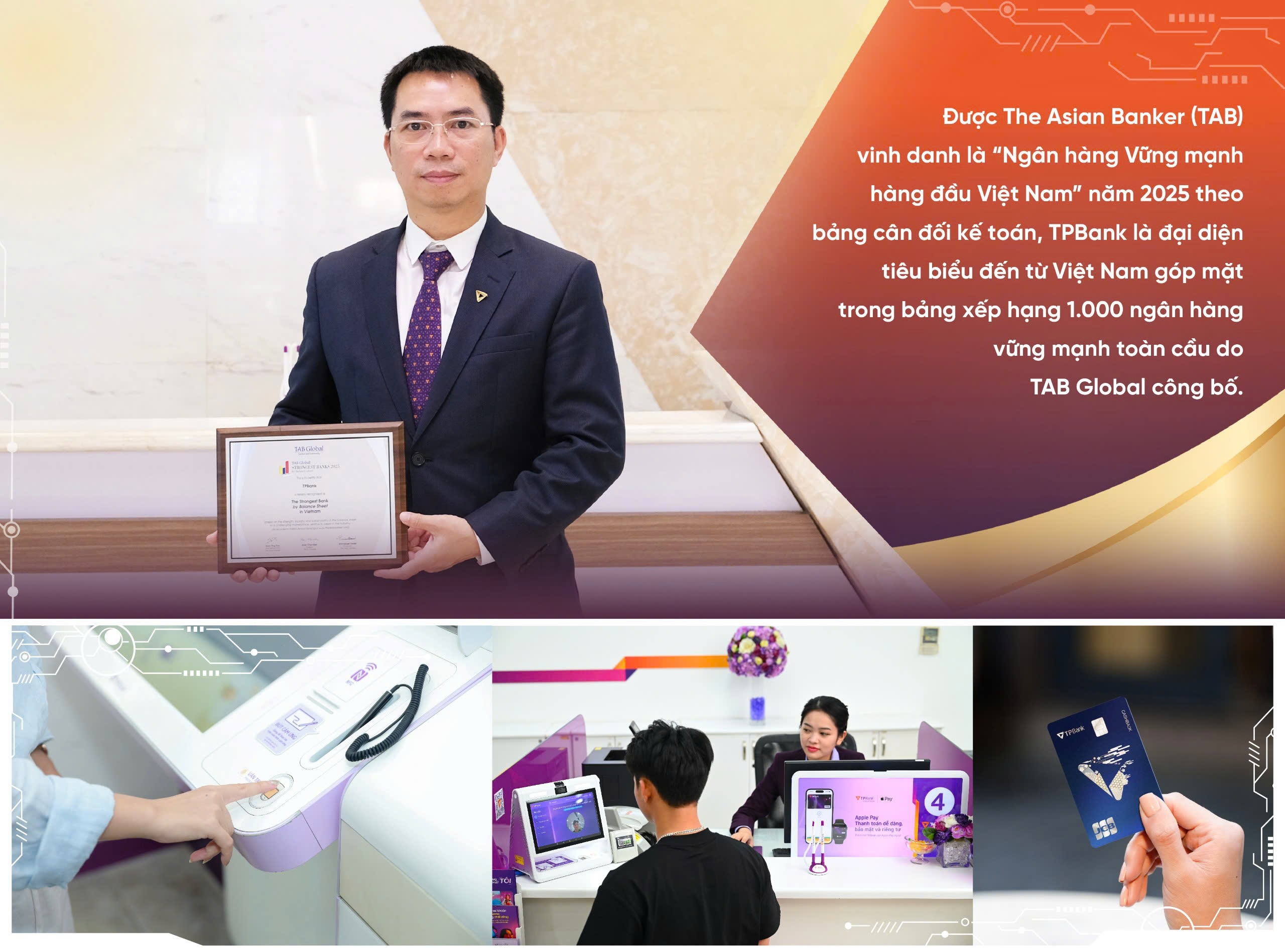 TPBank tiên phong số hóa, củng cố nền tảng tài chính bền vững TPBank tiên phong số hóa, củng cố nền tảng tài chính bền vững