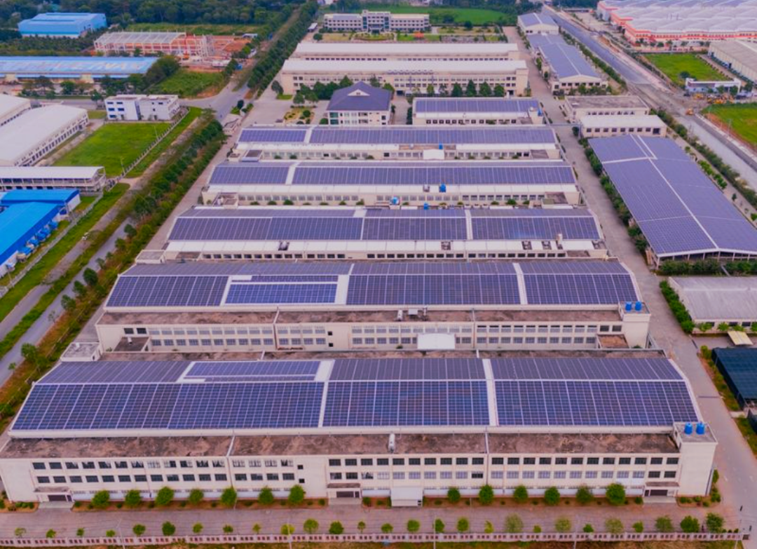 Hiện đã có khá nhiều khu công nghiệp triển khai điện mặt trời