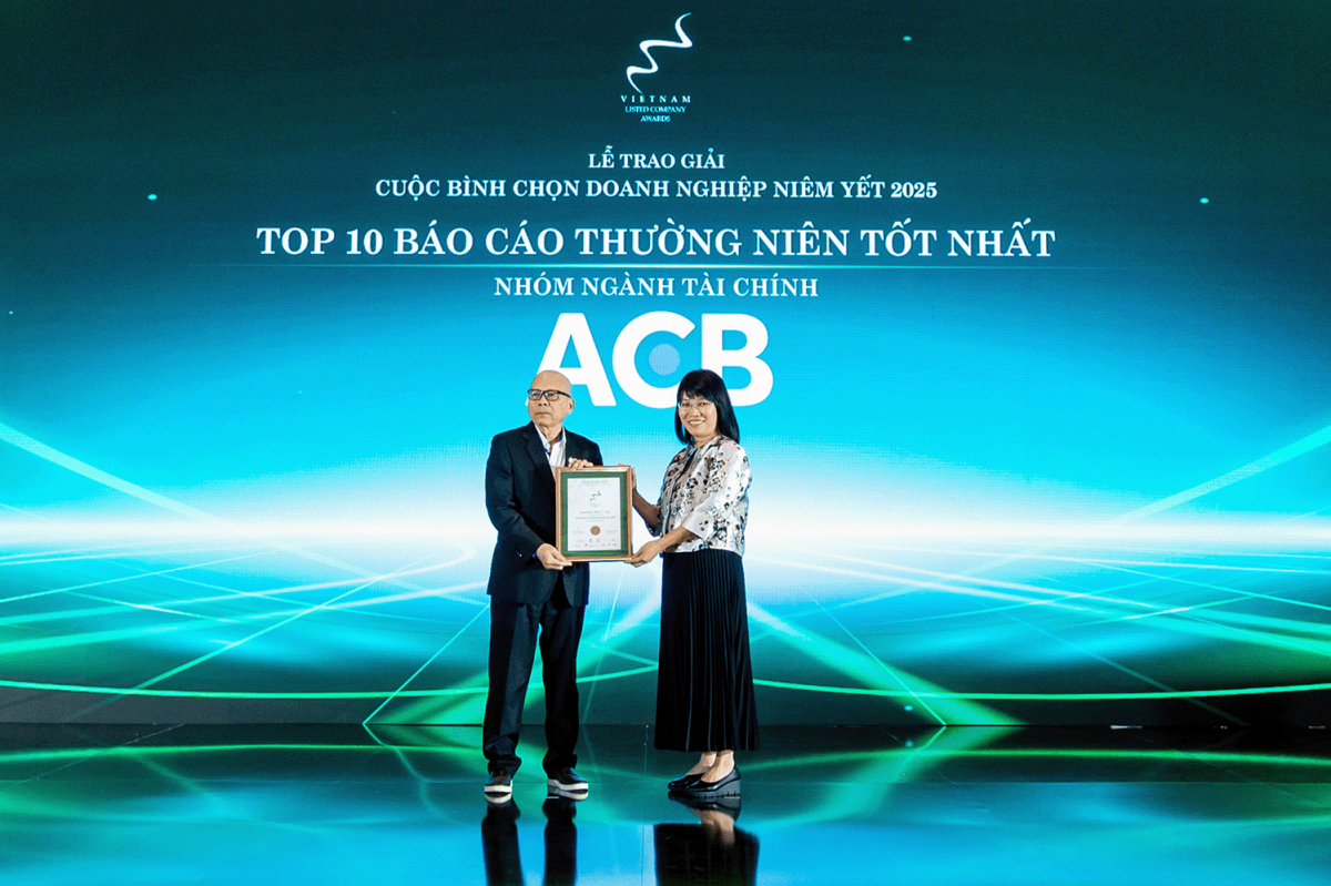 ACB lọt Top 10 Báo cáo thường niên tốt nhất ngành tài chính ACB lọt Top 10 Báo cáo thường niên tốt nhất ngành tài chính