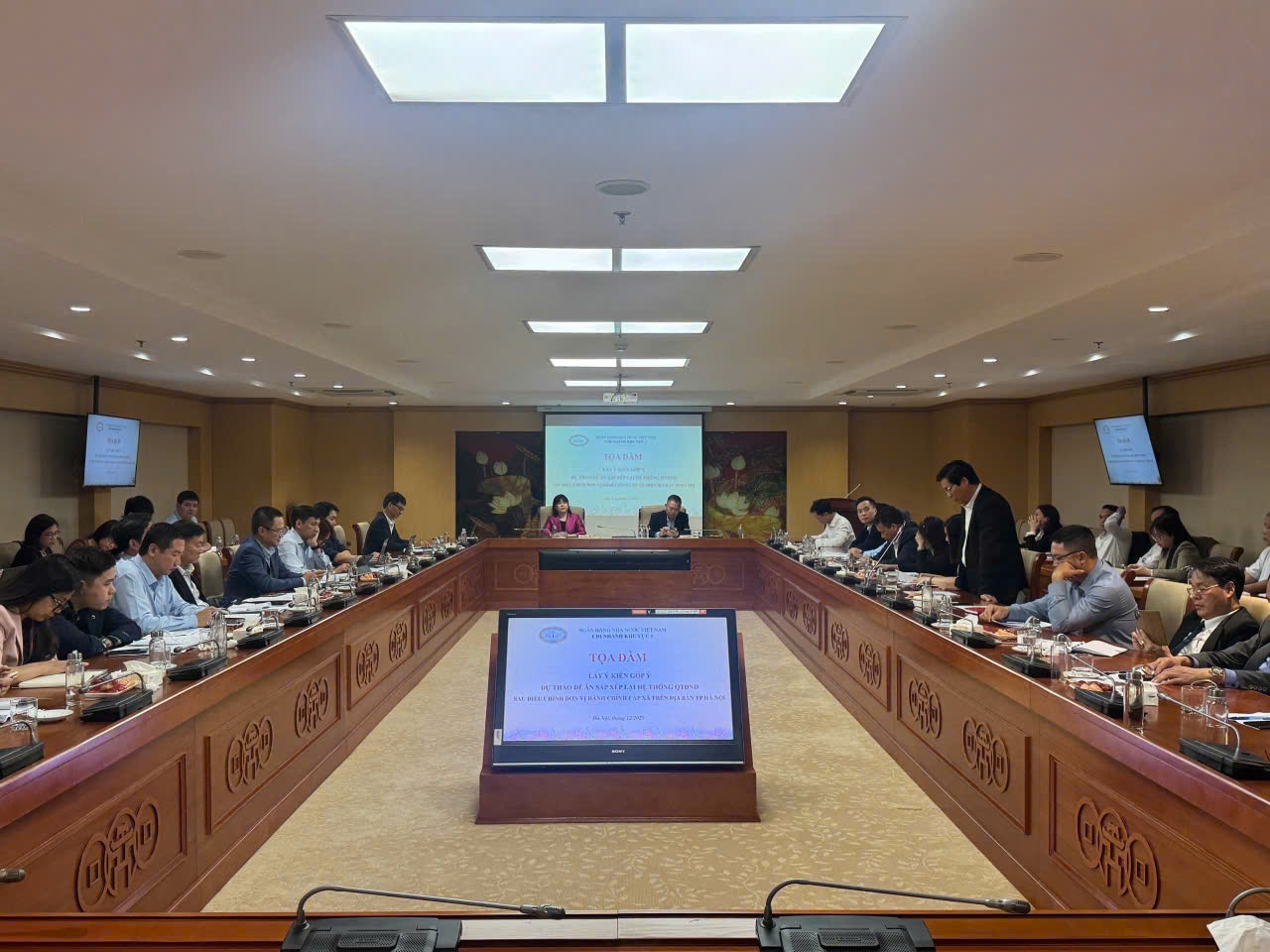 NHNN Khu vực 1 tổ chức Tọa đàm góp ý dự thảo Đề án sắp xếp lại hệ thống QTDND