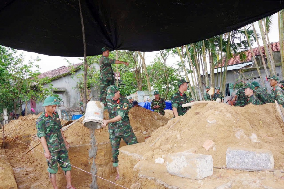 Chiến dịch “Quang Trung” không chỉ là dựng lại những mái nhà