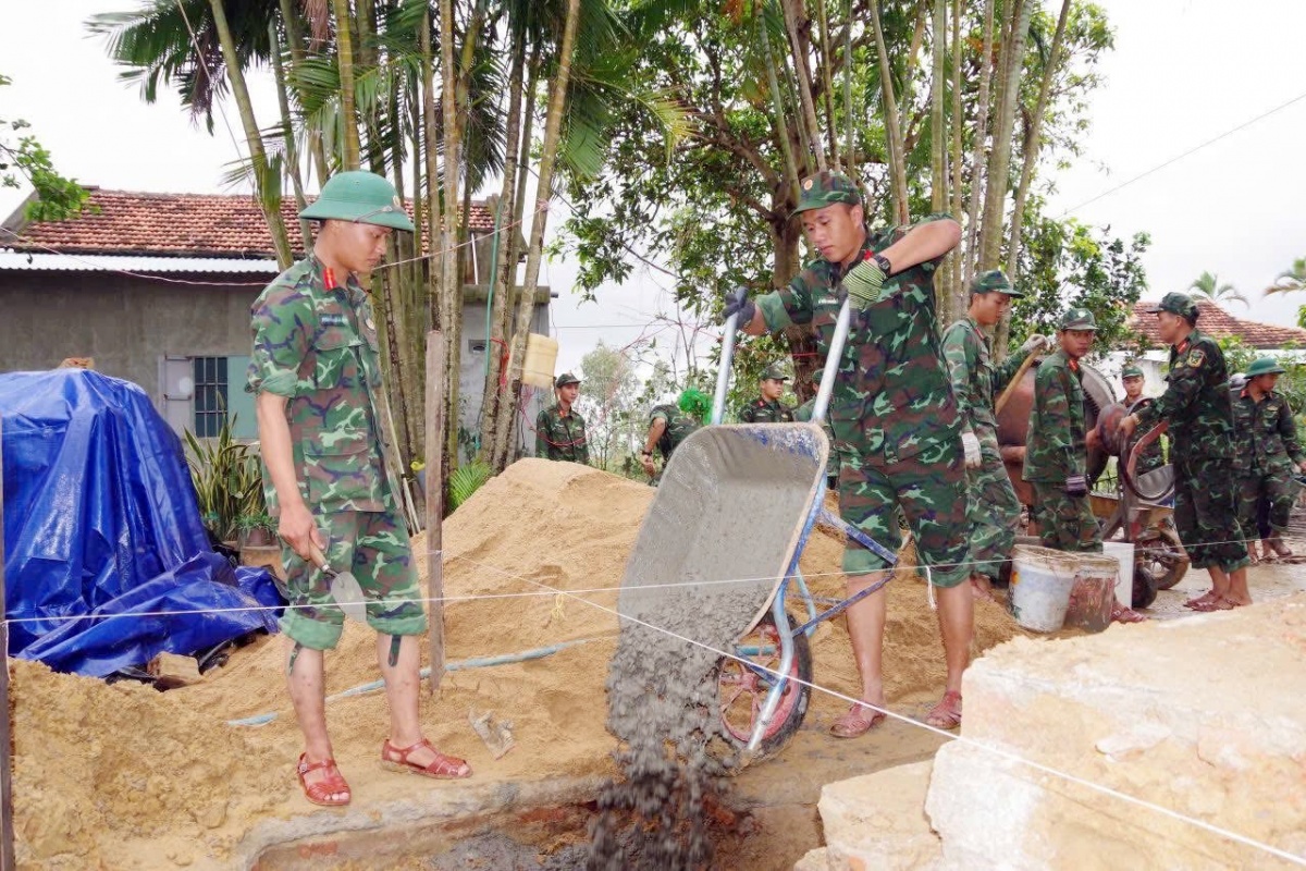 Chiến dịch “Quang Trung” không chỉ là dựng lại những mái nhà