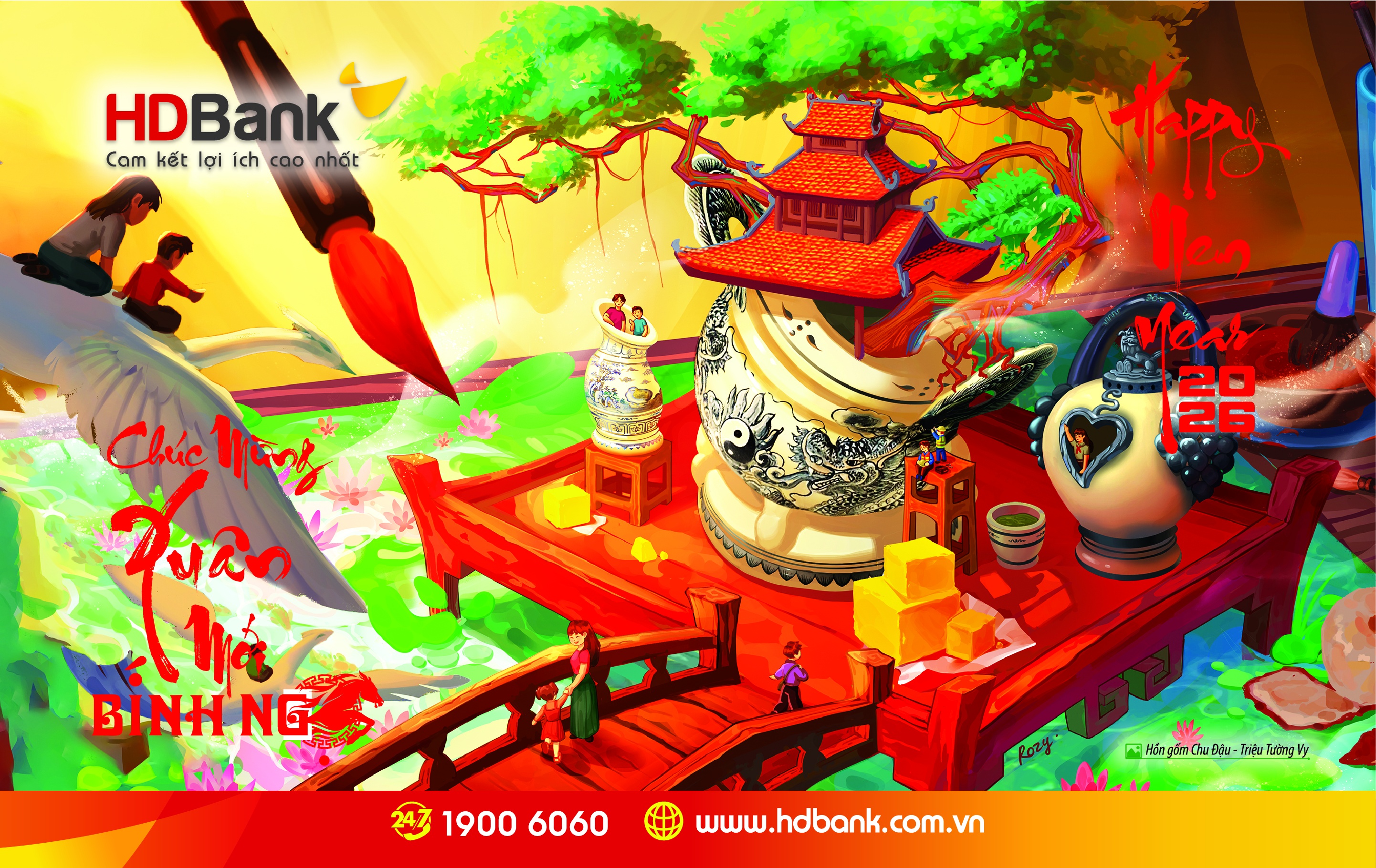 Bộ lịch HDBank 2026 – Di sản rực rỡ hoà nhịp tinh thần đổi mới Bộ lịch HDBank 2026 – Di sản rực rỡ hoà nhịp tinh thần đổi mới