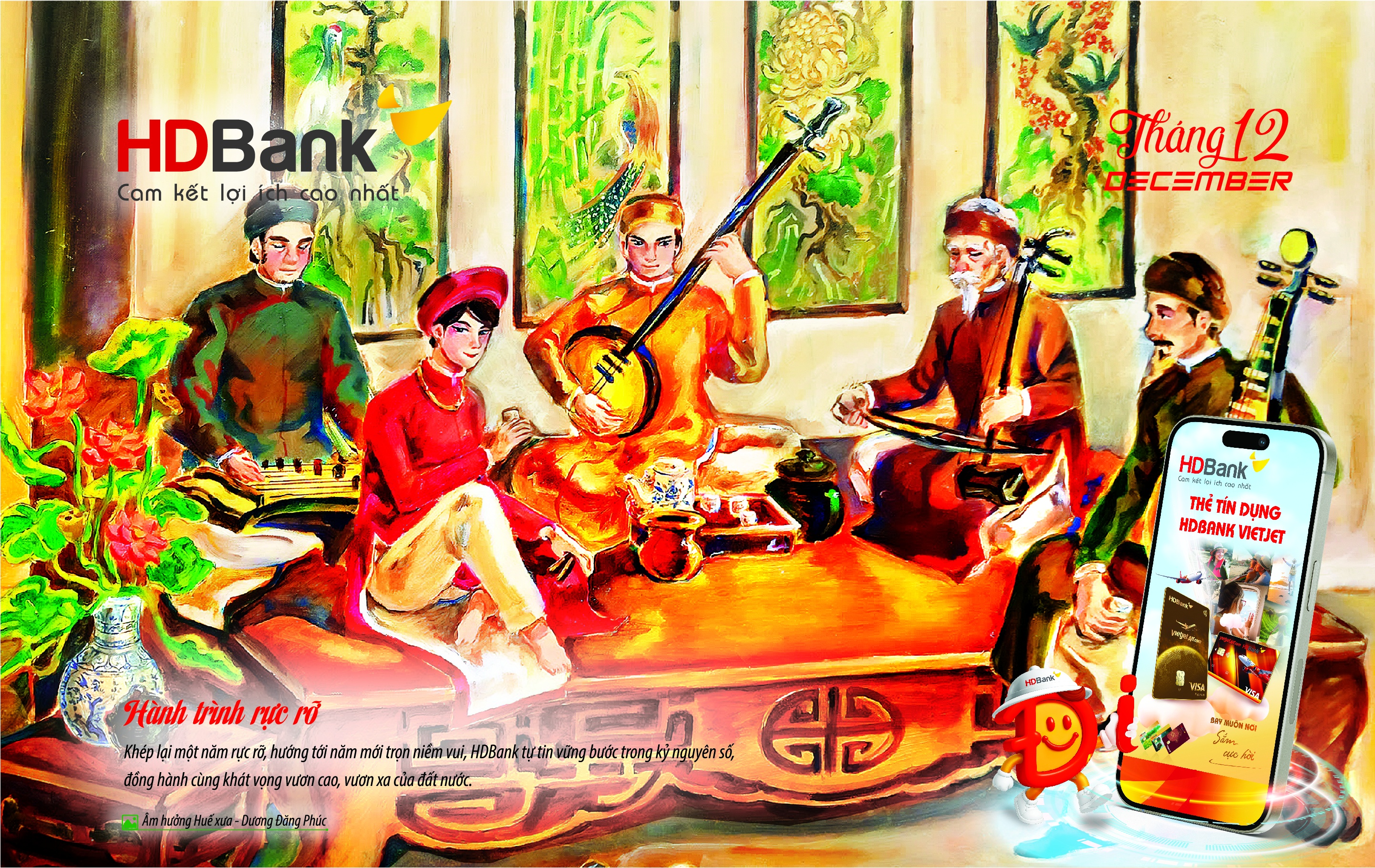 Bộ lịch HDBank 2026 – Di sản rực rỡ hoà nhịp tinh thần đổi mới Bộ lịch HDBank 2026 – Di sản rực rỡ hoà nhịp tinh thần đổi mới