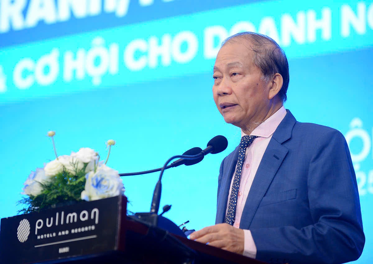 Phó Chủ tịch VCCI Hoàng Quang Phòng phát biểu khai mạc Phó Chủ tịch VCCI Hoàng Quang Phòng phát biểu khai mạc