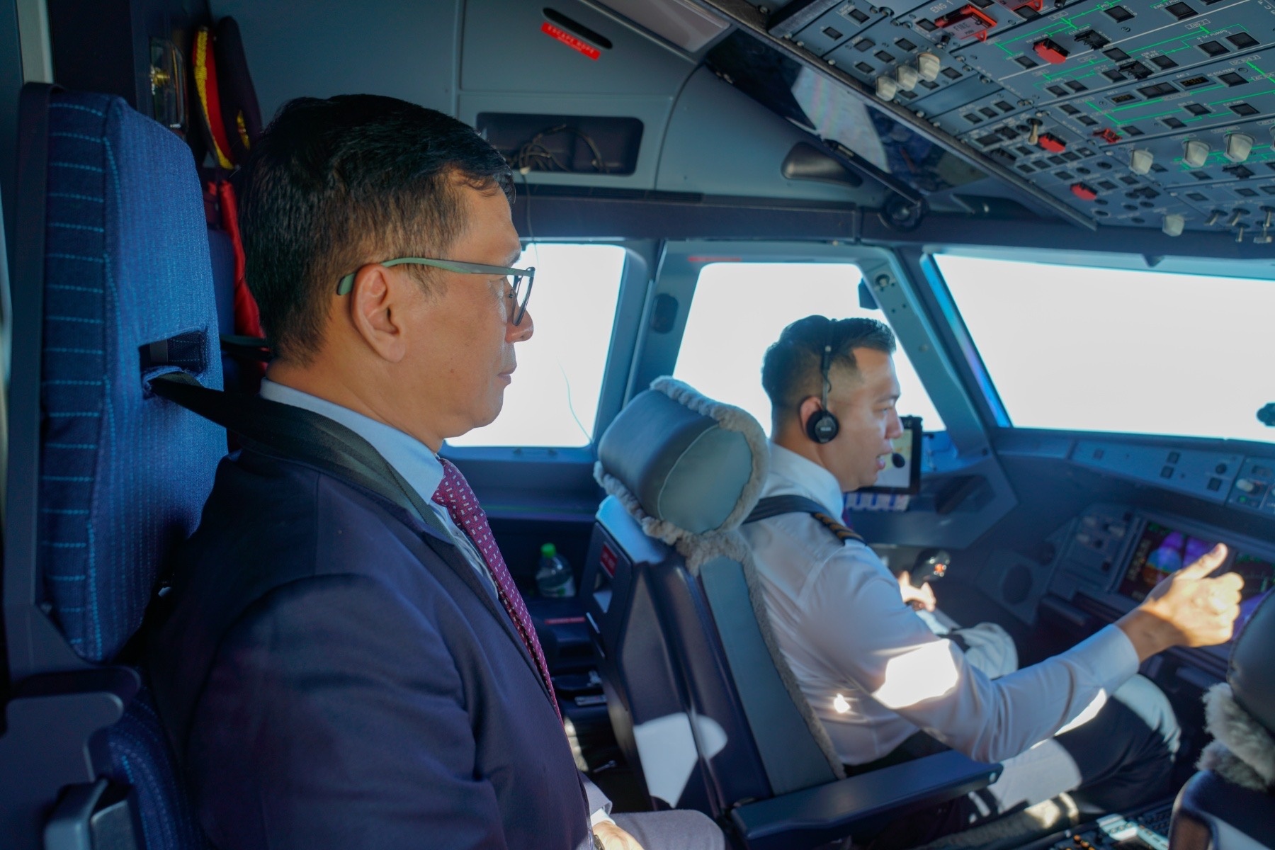 Vietjet cất nóc hangar chuẩn quốc tế, khai trương chuyến bay tới Cảng Hàng không quốc tế Long Thành