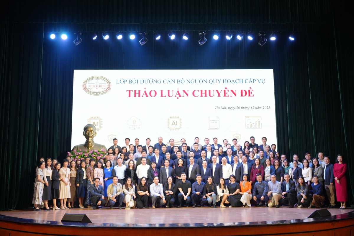 Bồi dưỡng kiến thức về phòng, chống rửa tiền; công nghệ thông tin và chuyển đổi số cho cán bộ nguồn quy hoạch cấp Vụ