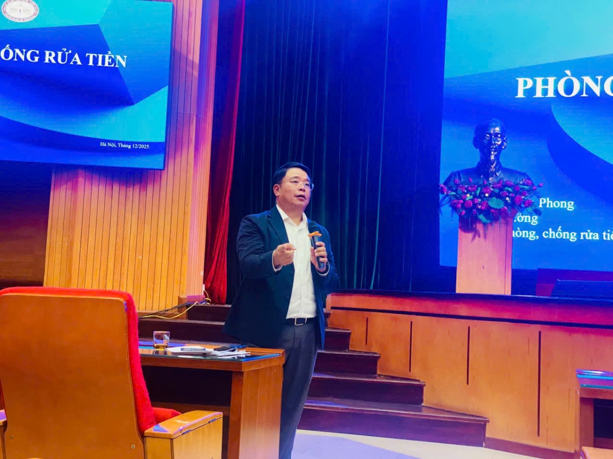 Bồi dưỡng kiến thức về phòng, chống rửa tiền; công nghệ thông tin và chuyển đổi số cho cán bộ nguồn quy hoạch cấp Vụ