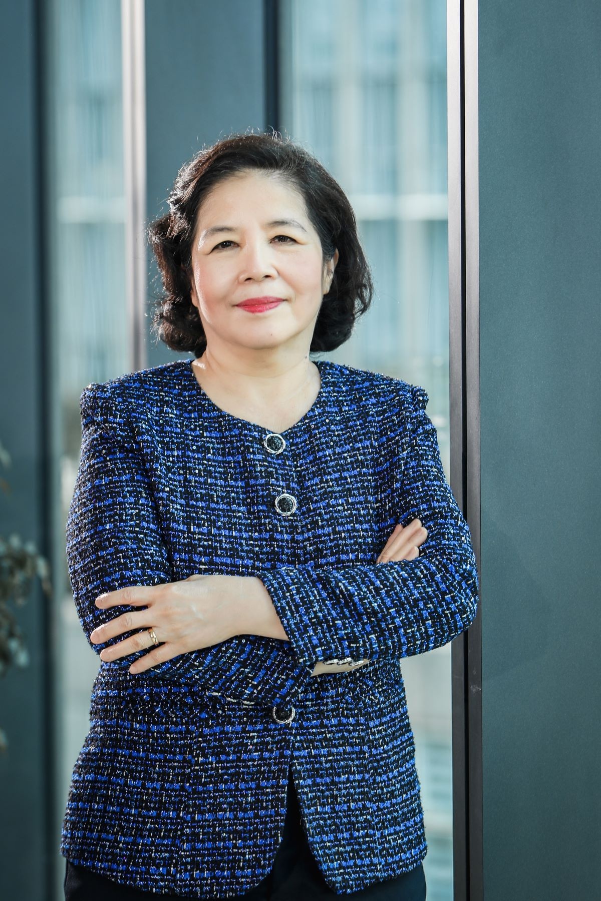 Bà Mai Kiều Liên – Thành viên Hội đồng quản trị kiêm Tổng giám đốc Vinamilk (Ảnh: Minh Anh)