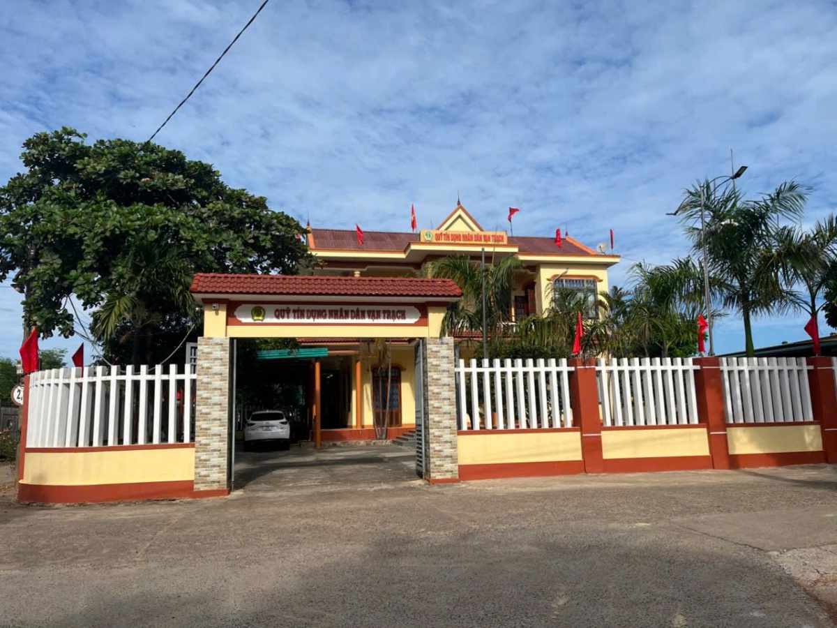 Quỹ tín dụng nhân dân Vạn Trạch thông báo thay đổi nội dung hoạt động