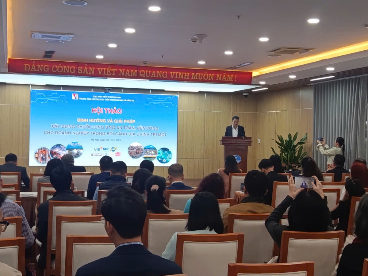 Nâng cao năng lực xuất nhập khẩu và tái cấu trúc chuỗi cung ứng trong bối cảnh mới