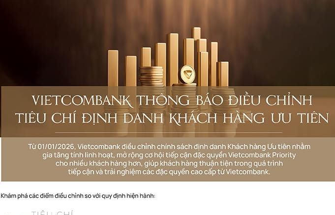 infographic vietcombank dieu chinh tieu chi dinh danh khach hang uu tien