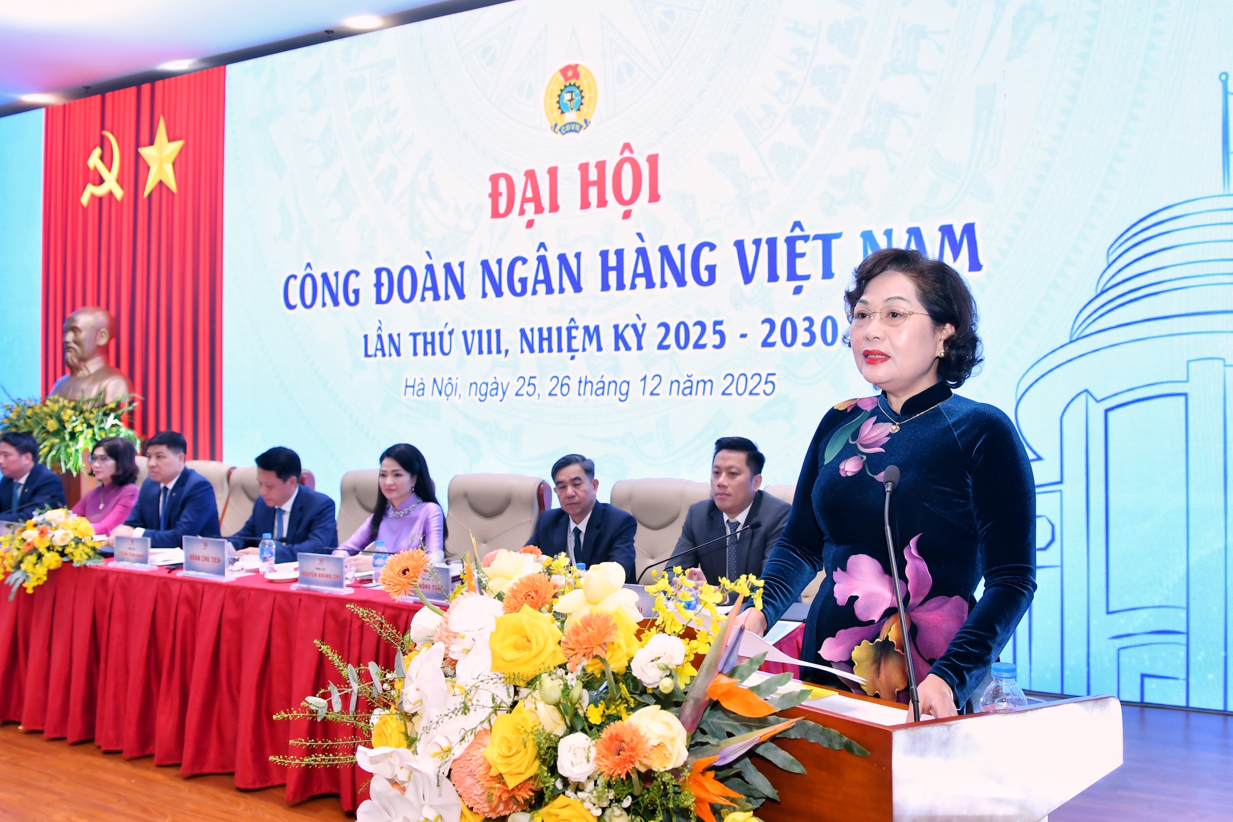 Công đoàn Ngân hàng Việt Nam quyết tâm hoàn thành xuất sắc nhiệm vụ trong nhiệm kỳ mới