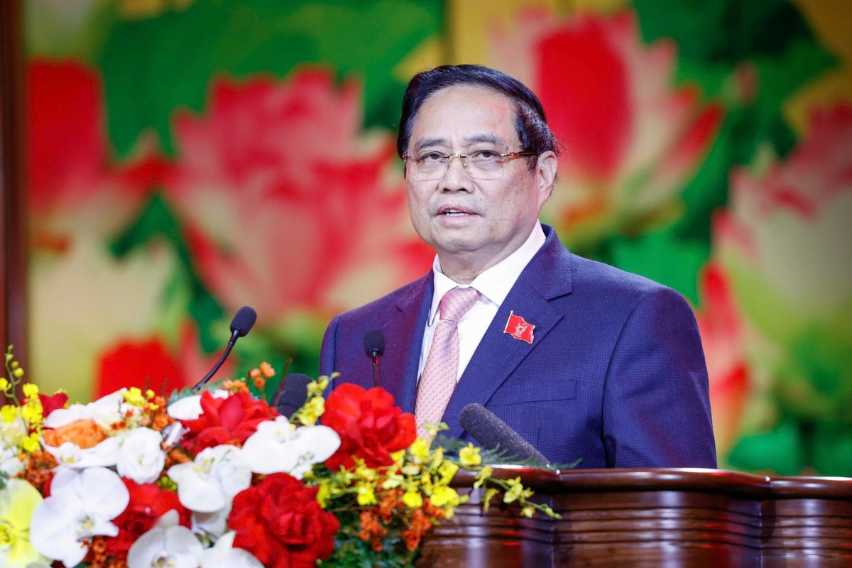 Thủ tướng Phạm Minh Chính phát động phong trào Thi đua yêu nước giai đoạn 2026 - 2030 ẢNH: Tuấn Minh