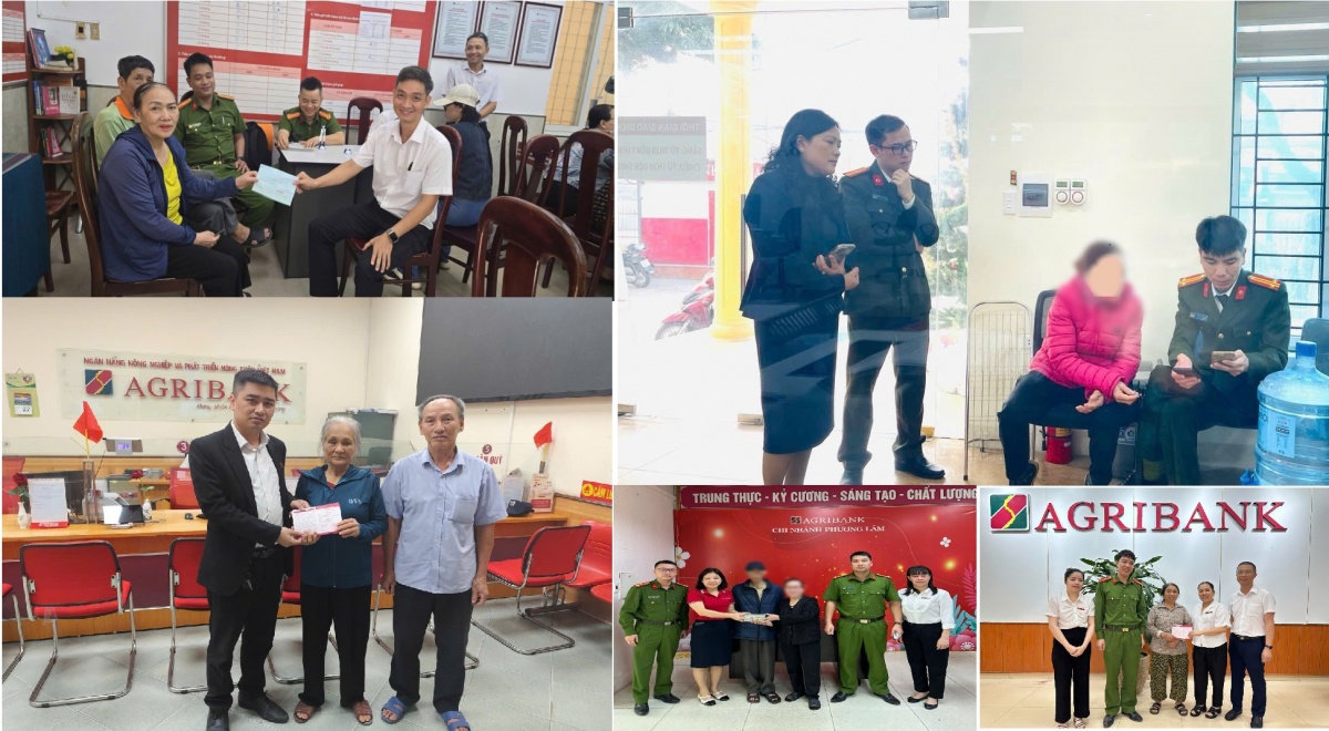 Agribank ngăn chặn gần 60 vụ lừa đảo qua không gian mạng, bảo toàn số tiền hơn 17 tỷ đồng cho các khách hàng năm 2025