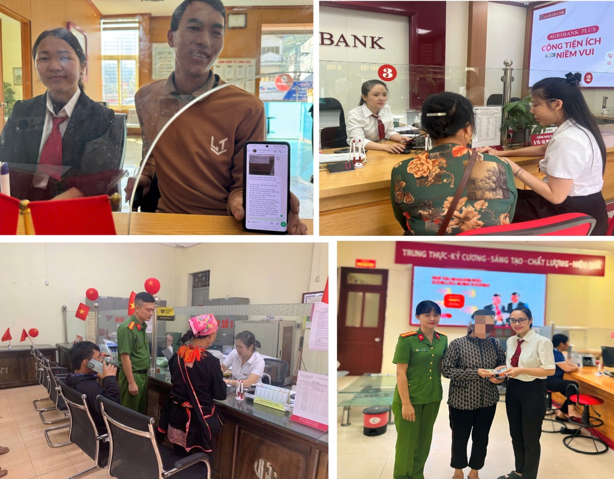Agribank Chi nhánh Yên Bái phát hiện, ngăn chặn 5 vụ lừa đảo qua không gian mạng khi khách hàng đến giao dịch tại quầy trong năm 2025. Nạn nhân chủ yếu là người lớn tuổi sinh sống ở khu vực nông thôn