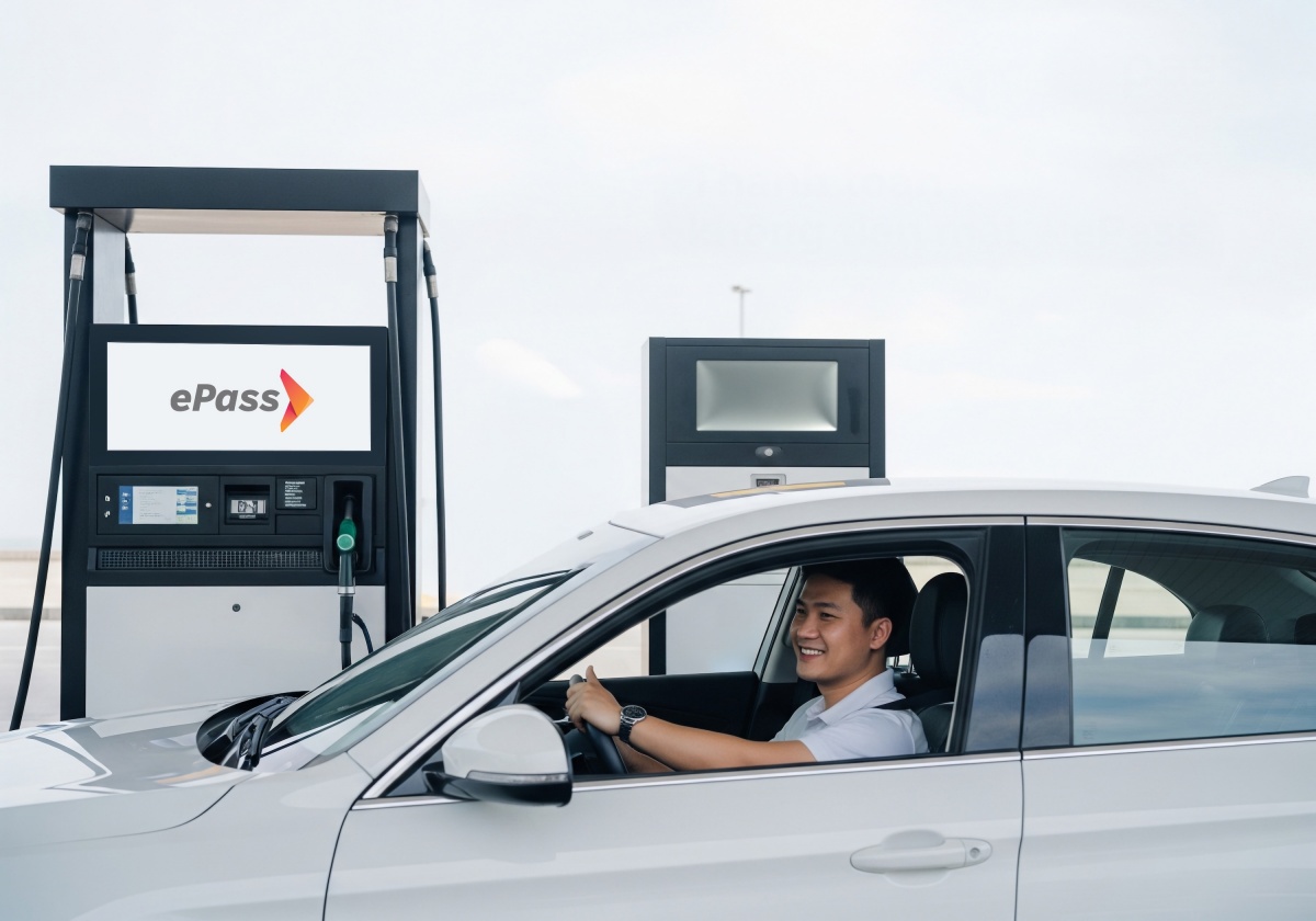 Khách hàng doanh nghiệp của Vietcombank có thể liên kết trực tiếp tài khoản ngân hàng với tài khoản giao thông ePass