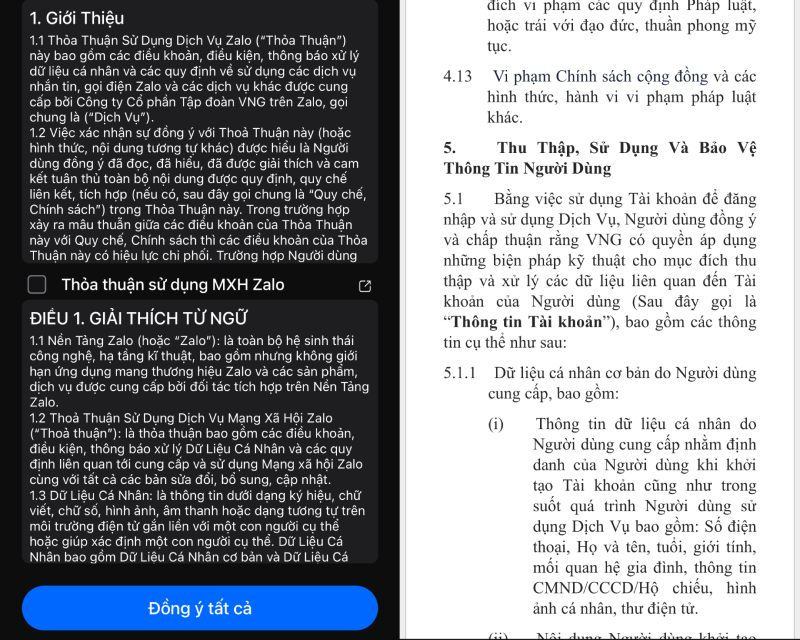 Zalo bị yêu cầu làm rõ việc thu thập dữ liệu người dùng