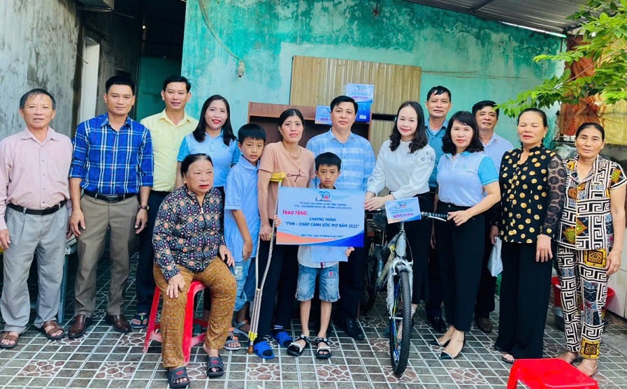 TYM hỗ trợ cháu Mai Bảo Giáp năm 2022