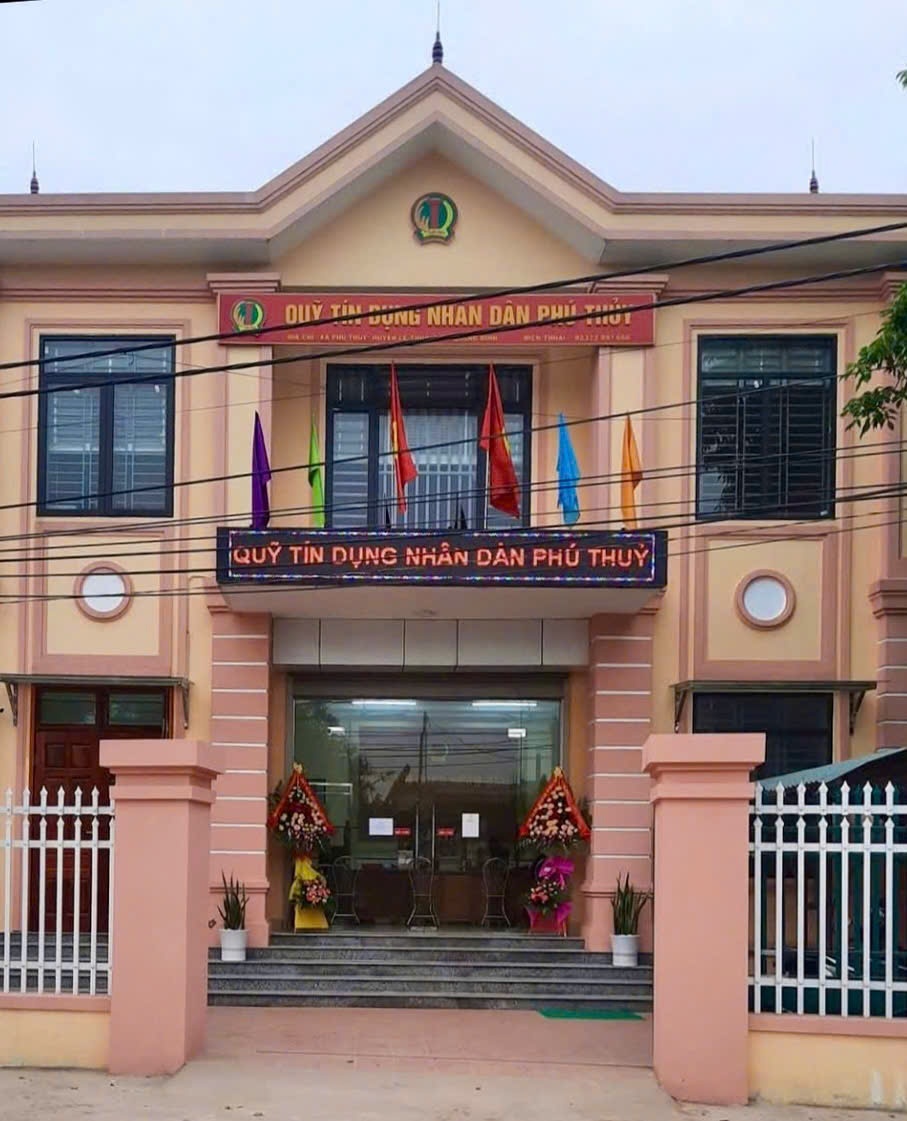 Quỹ tín dụng nhân dân Phú Thủy thông báo thay đổi nội dung Giấy phép hoạt động