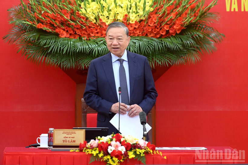 Kết luận của Tổng Bí thư Tô Lâm tại Hội nghị tổng kết công tác năm 2025 của BCĐ Trung ương về phát triển KHCN, đổi mới, sáng tạo và chuyển đổi số