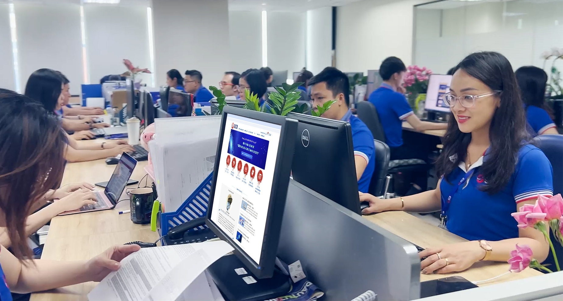 SCB đẩy mạnh phong trào “Bình dân học vụ số”: Lan tỏa kỹ năng số trong toàn hệ thống