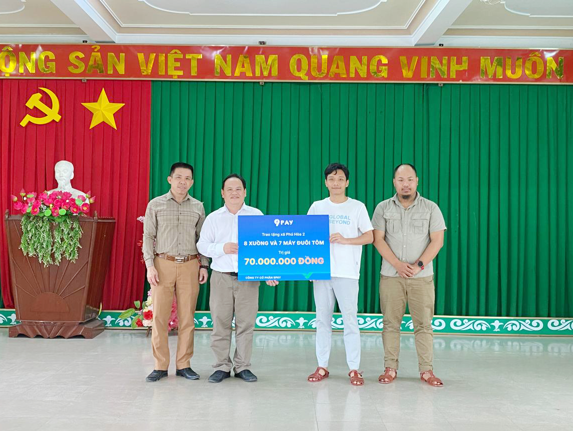 9Pay sẻ chia và tiếp sức cho những vùng còn nhiều khó khăn