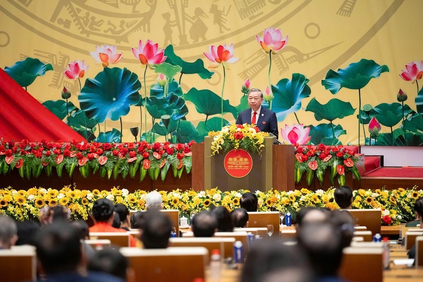 Tổng Bí thư Tô Lâm: Phát huy truyền thống 80 năm Quốc hội, kiến tạo thể chế cho kỷ nguyên phát triển mới Tổng Bí thư Tô Lâm: Phát huy truyền thống 80 năm Quốc hội, kiến tạo thể chế cho kỷ nguyên phát triển mới