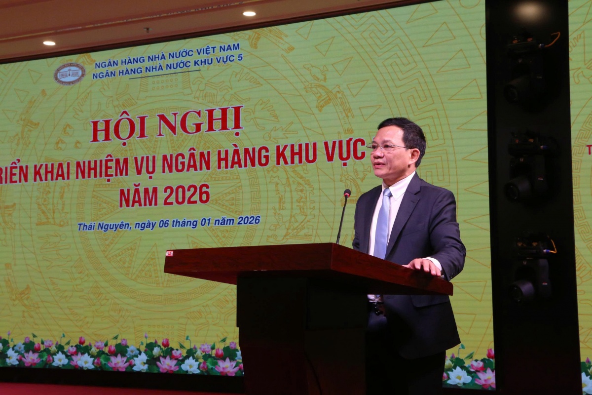 NHNN khu vực 5 tổ chức Hội nghị tổng kết công tác năm 2025, triển khai nhiệm vụ năm 2026