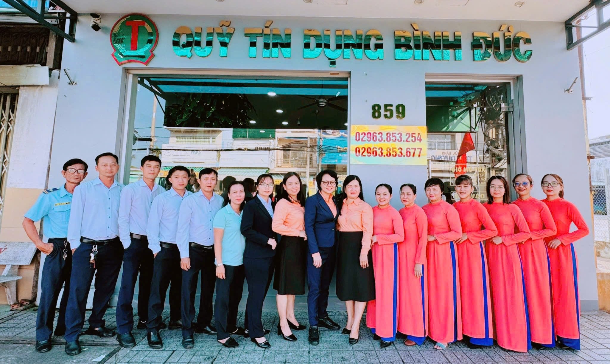 Quỹ tín dụng nhân dân Bình Đức thông báo thay đổi nội dung Giấy phép Quỹ tín dụng nhân dân Bình Đức thông báo thay đổi nội dung Giấy phép