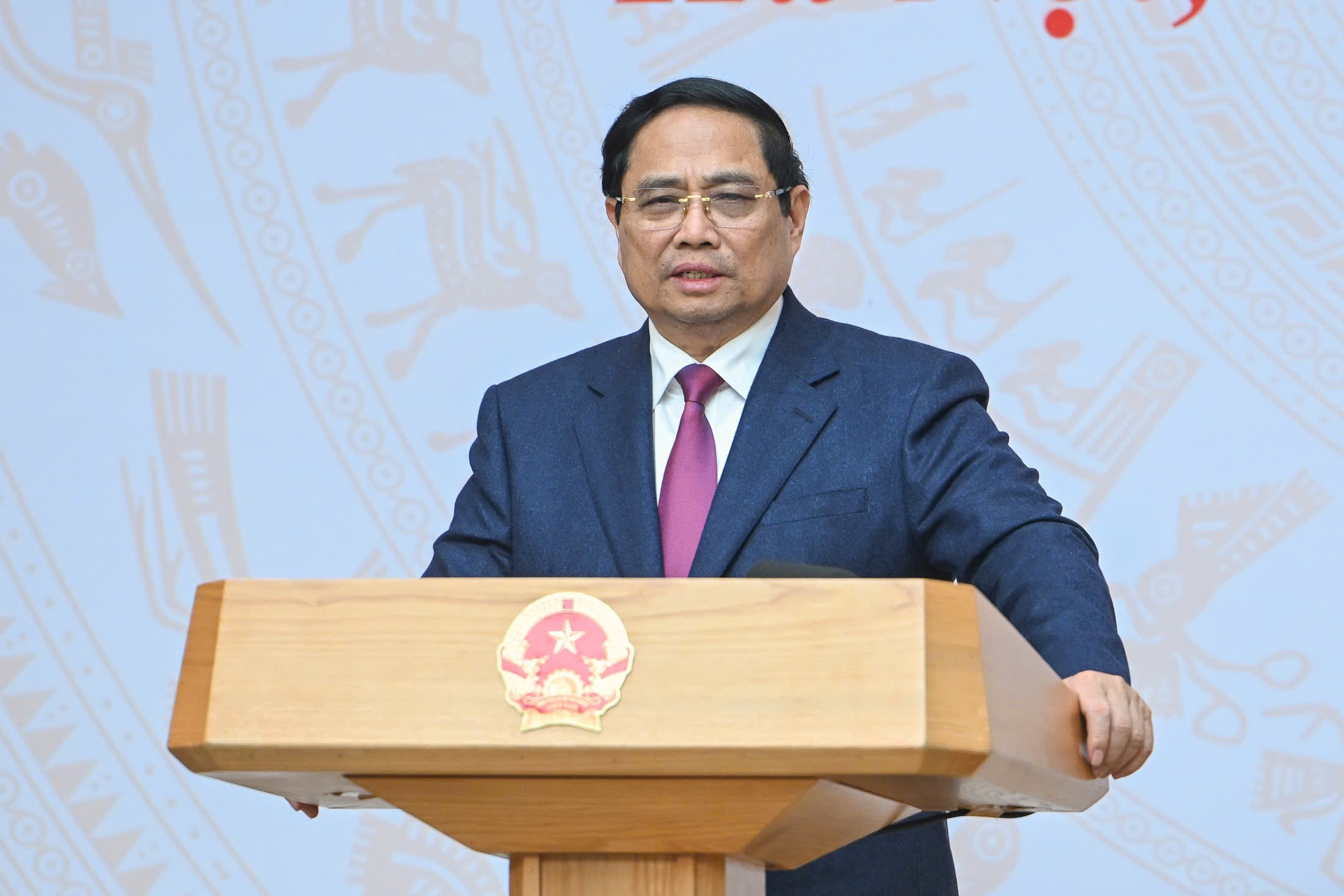 Thủ tướng Chính phủ Phạm Minh Chính phát biểu chỉ đạo tại hội nghị Thủ tướng Chính phủ Phạm Minh Chính phát biểu chỉ đạo tại hội nghị