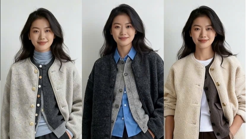 Áo lông không hề già nếu biết cách phối trong ngày rét đậm