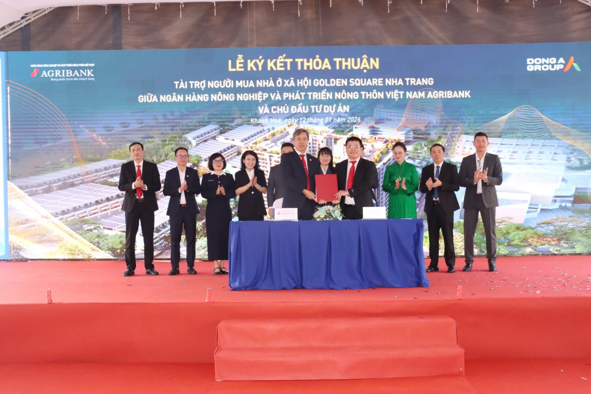 Agribank tài trợ vốn cho Dự án Nhà ở xã hội Square Nha Trang, góp phần an cư lạc nghiệp