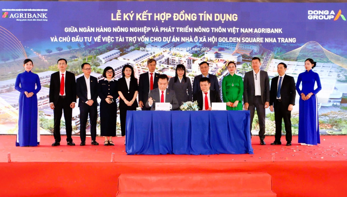 Agribank Chi nhánh Sở Giao dịch, Agribank Chi nhánh Khánh Hòa và chủ đầu tư ký kết hợp đồng tín dụng về tài trợ vốn cho dự án. Agribank Chi nhánh Sở Giao dịch, Agribank Chi nhánh Khánh Hòa và chủ đầu tư ký kết hợp đồng tín dụng về tài trợ vốn cho dự án.