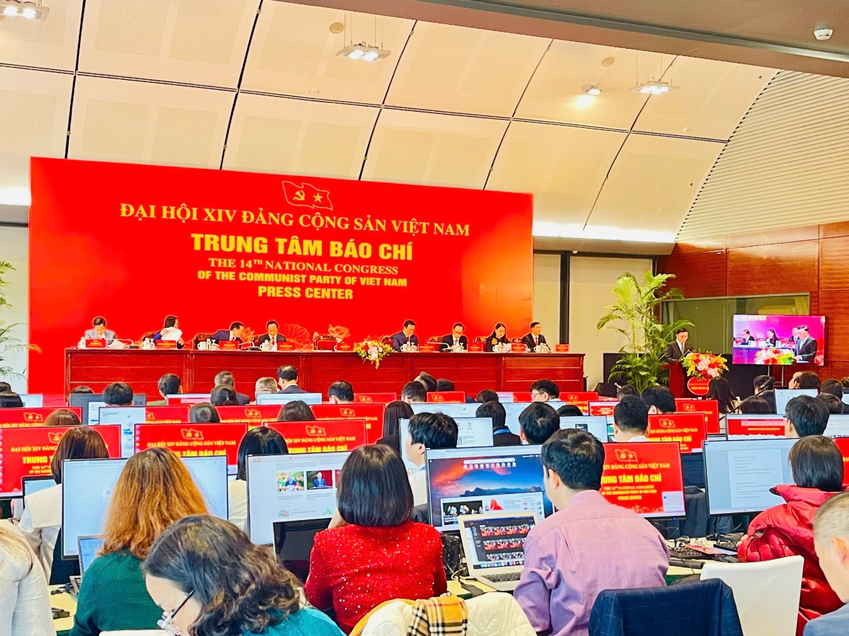 Khai trương Trung tâm báo chí và Họp báo quốc tế về Đại hội đại biểu toàn quốc lần thứ XIV của Đảng Khai trương Trung tâm báo chí và Họp báo quốc tế về Đại hội đại biểu toàn quốc lần thứ XIV của Đảng