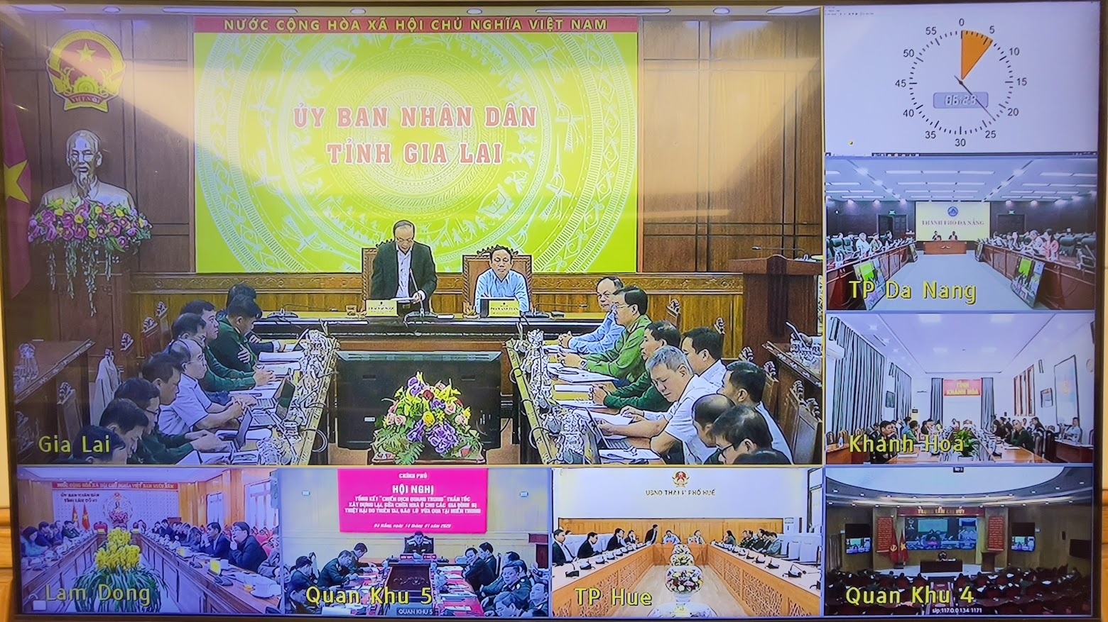 Bí thư Tỉnh ủy Gia Lai Thái Đại Ngọc phát biểu trực tuyến tại Hội nghị- Ảnh: VGP/Nhật Bắc