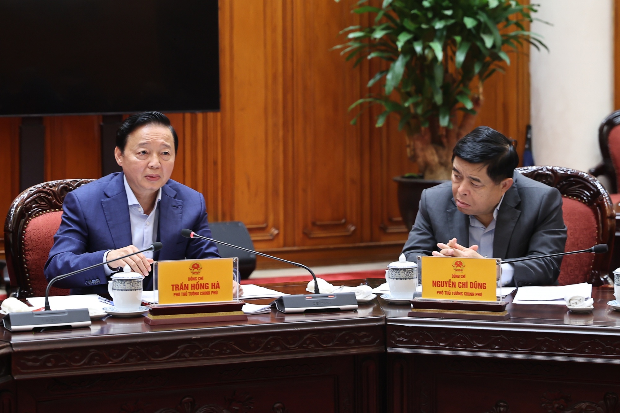 Phó Thủ tướng Trần Hồng Hà phát biểu - Ảnh: VGP/Nhật Bắc