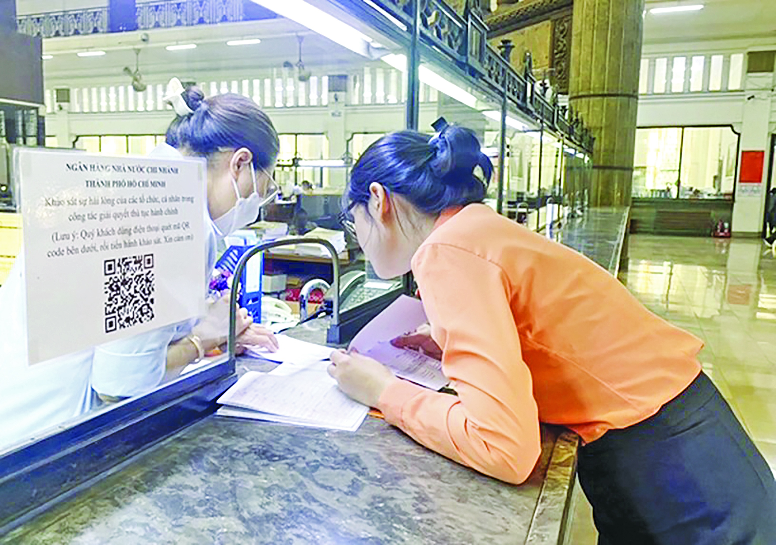 Quầy giao dịch một cửa trực tiếp tại trụ sở chính NHNN khu vực 2 ở TP. Hồ Chí Minh Quầy giao dịch một cửa trực tiếp tại trụ sở chính NHNN khu vực 2 ở TP. Hồ Chí Minh